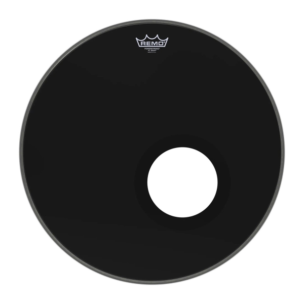 REMO Powerstroke 3 Ebony P3-1020-ES-DM Bass Drum Resonanz Fell 20"